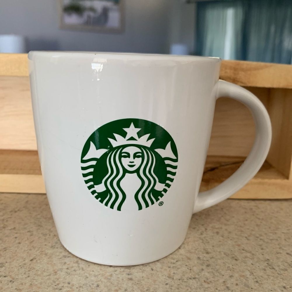 Starbucks Green Logo Collectible 12 oz. Coffee Mug